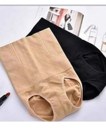 High-waist tummy-control briefs