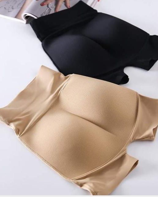 Hip-padded shaping briefs